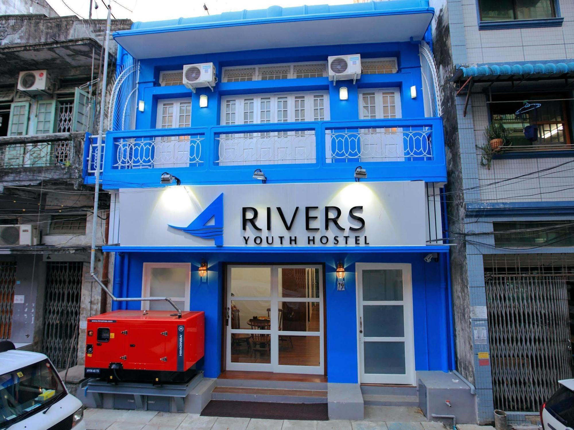 Four Rivers Youth Hostel Yangon Luaran gambar